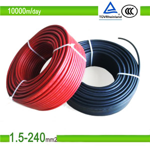 TUV Approved 6mm2 Solar PV Cable